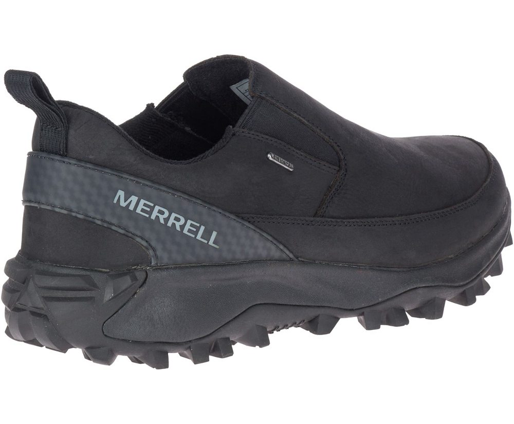 Slip On Homem - Merrell Thermo Kiruna Moc Waterproof - Pretas - WOX823975